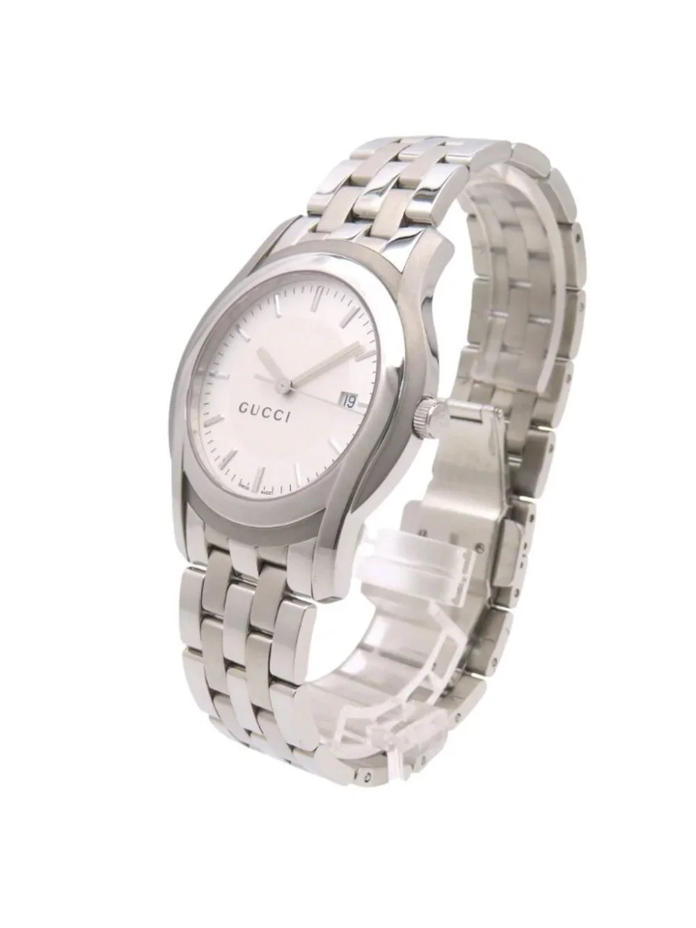 Gucci Class Quartz Watch SS Silver